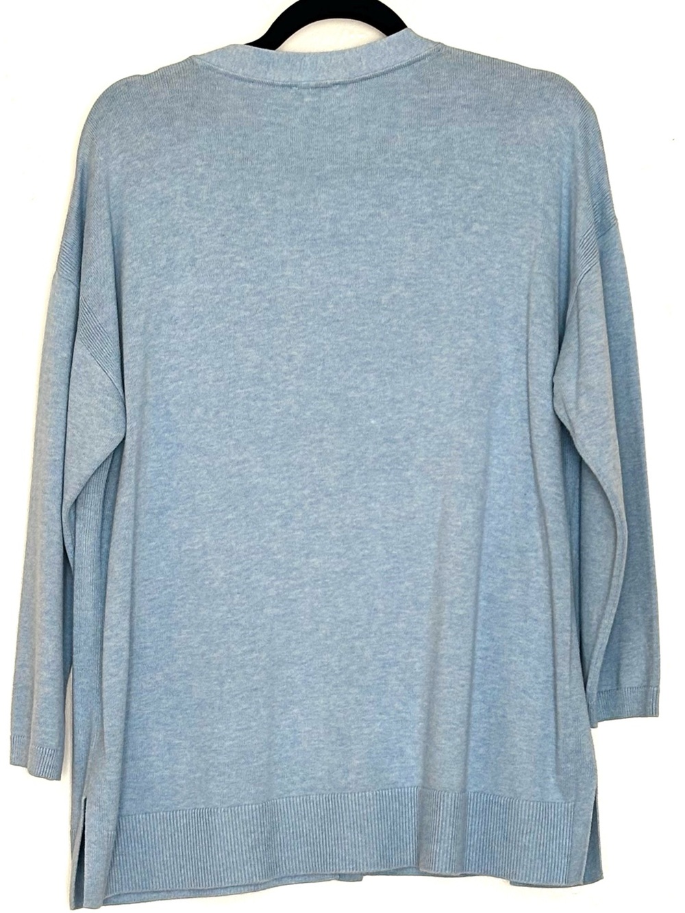Talbots Girlfriend Cardigan Light Blue Size 1XP - Picture 2 of 4